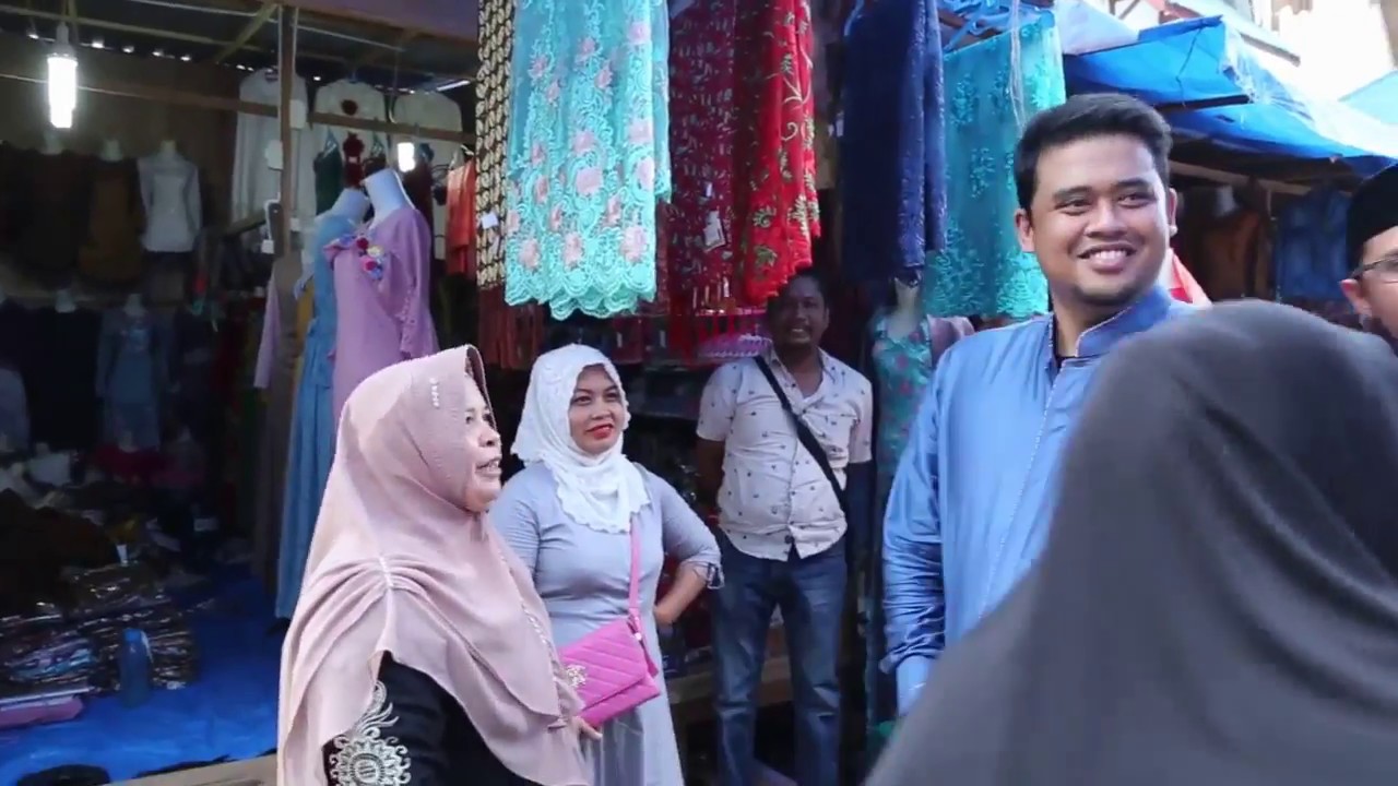 Bobby Nasution Mantu Presiden | Kunjungi Pasar Baru Panyabungan, Bersama Bupati Mandailing Natal