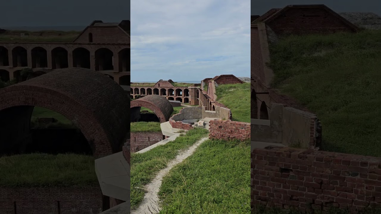 Fort Jefferson on Dry Tortuga was used during the Civil War then as a prison 