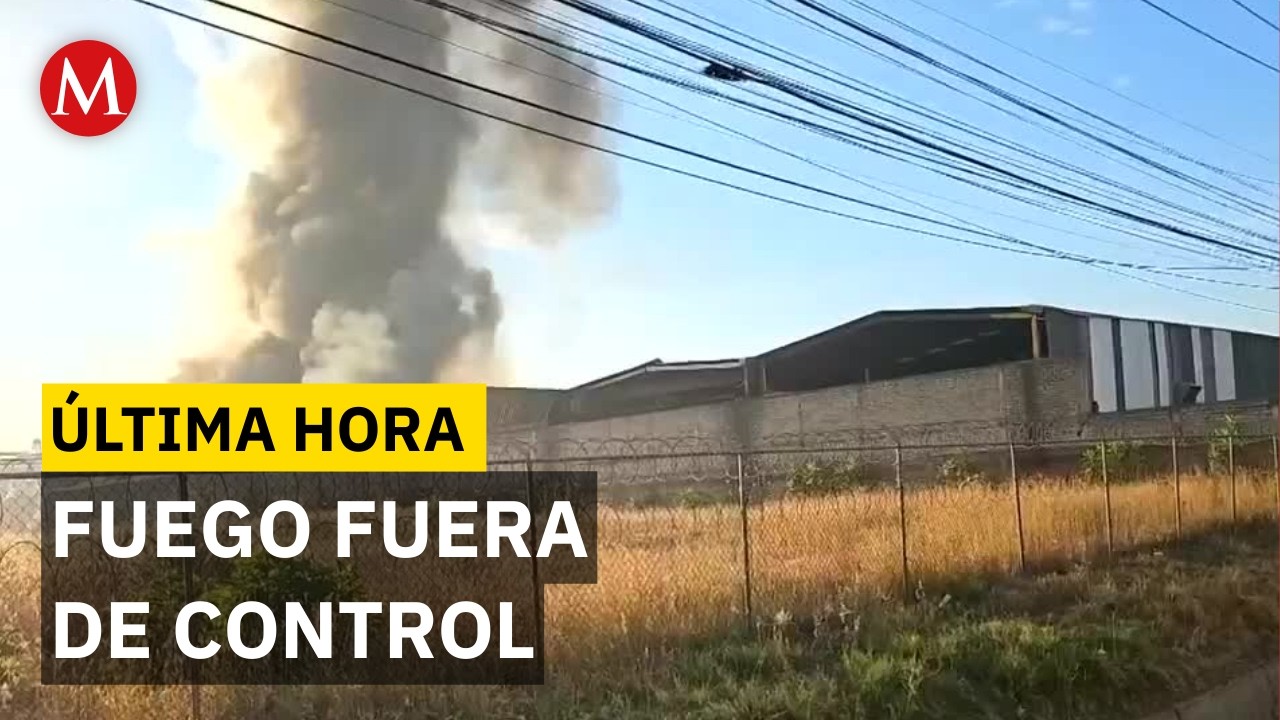Incendio en Tlaquepaque: Bodega de alimentos es consumida por el fuego