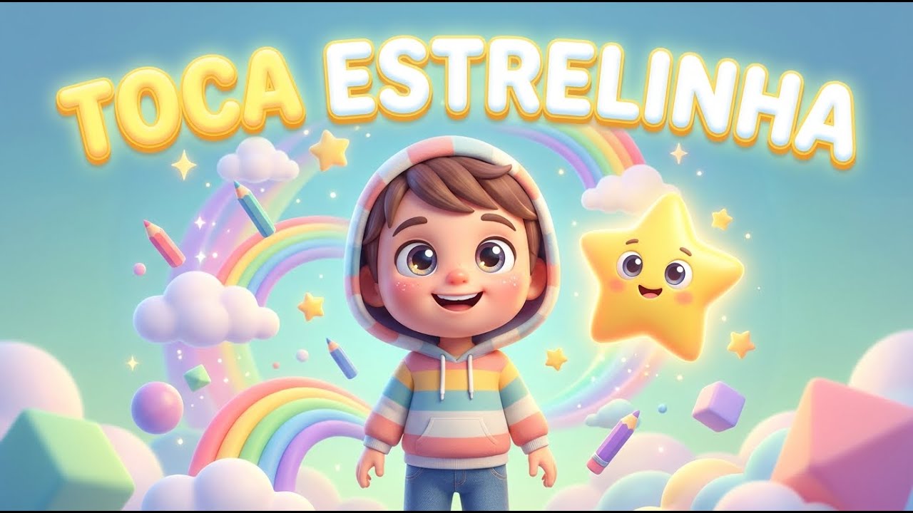 🌈 O Dia da Imaginação | Música Infantil 🎶✨ | Toca Estrelinha