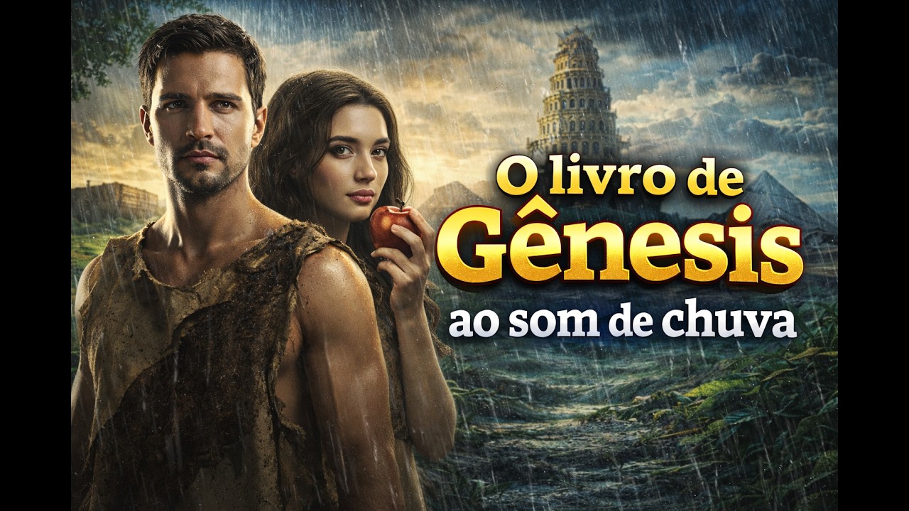 Historias Biblicas Livro de Genesis Ao Som de Chuva #chuva #relaxante #reflexão #biblia