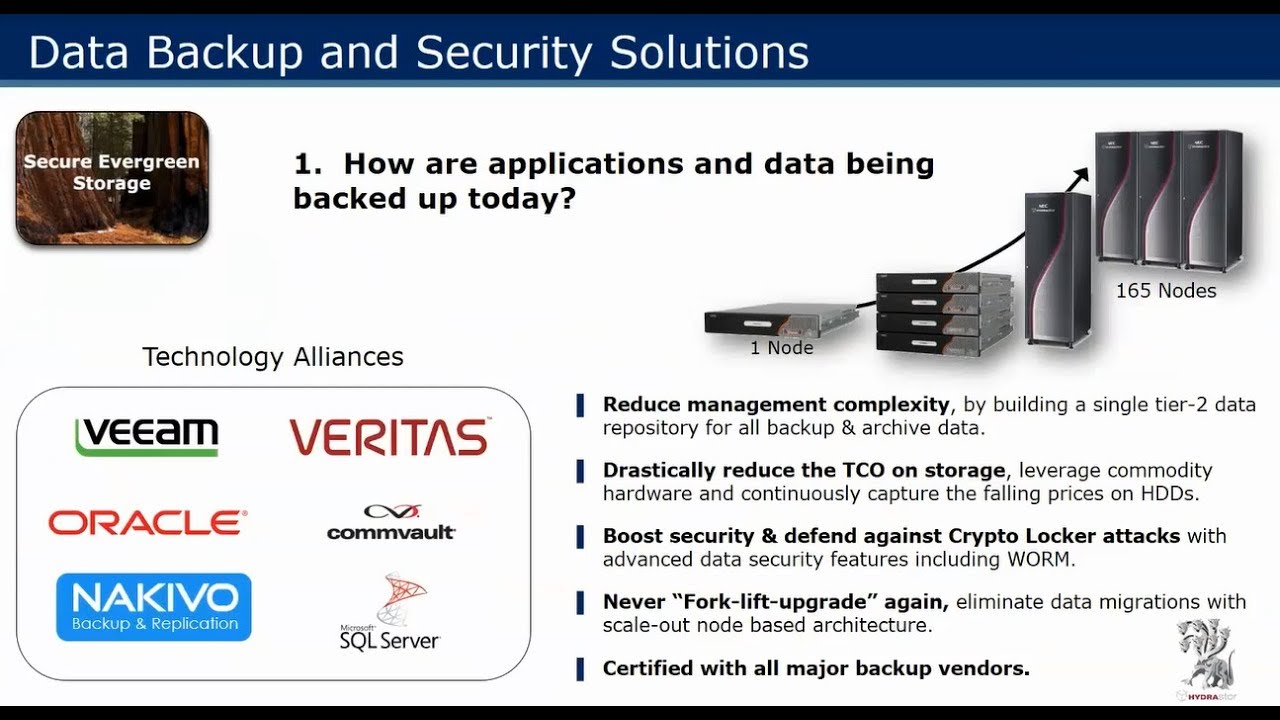 Forerunner & NEC IT Server, Storage, & Disaster Recovery Overview