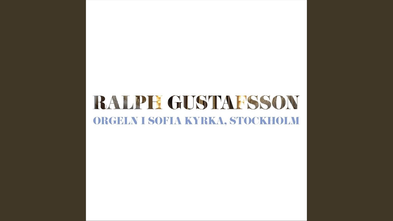 24 Fantasies for Organ, Op. 54: No. 6, Carillon de Westminster