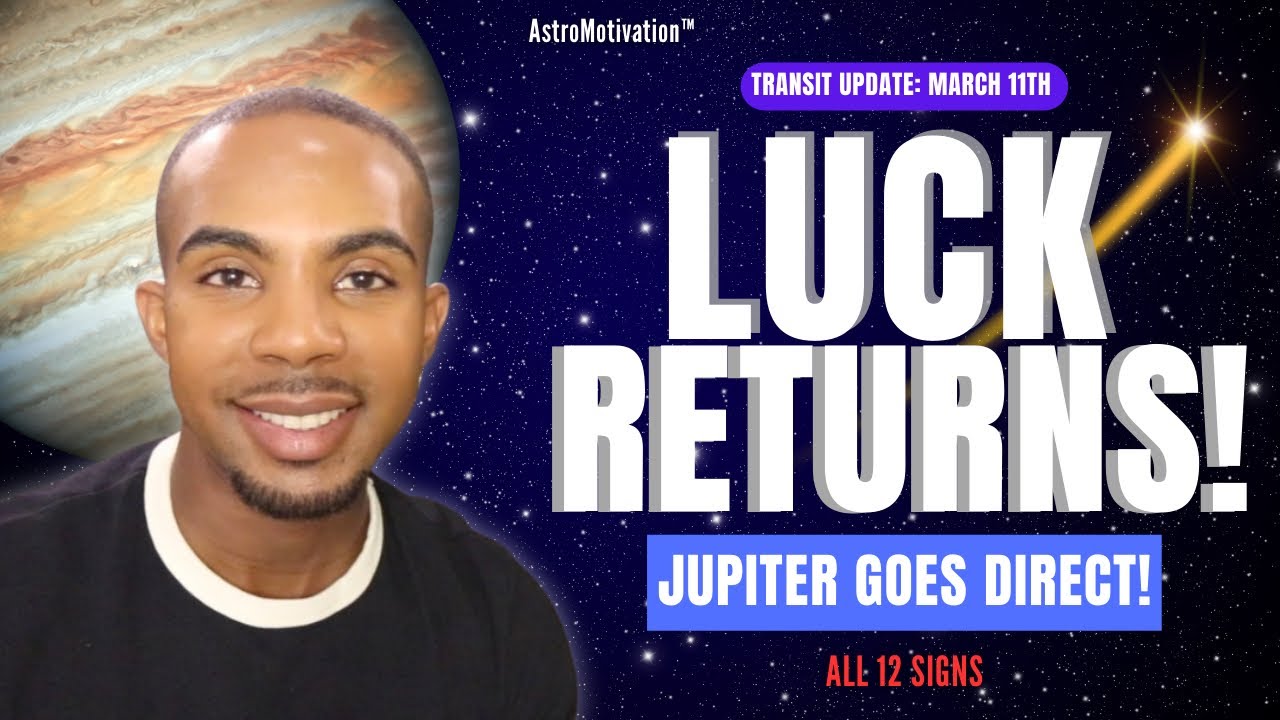 Jupiter Stations Direct | Blessings Return In Love, Money & Success! All 12 Signs! ✨