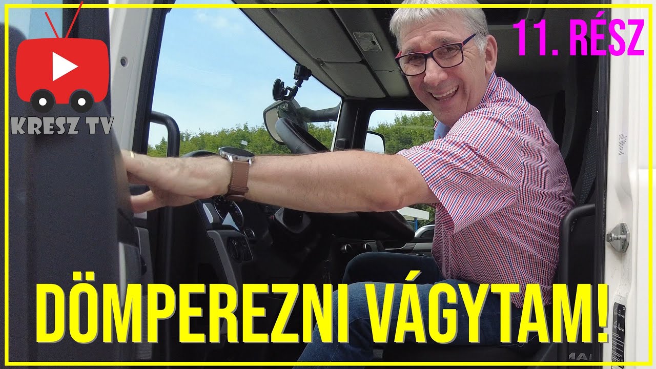 Tanulj együtt teherautózni Pető Attilával. 11. rész: teherautós forgalmi próbavizsga