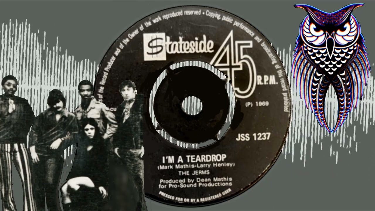 ✊🏽 The Jerms I’m A Teardrop USA Honor Brigade 1969.