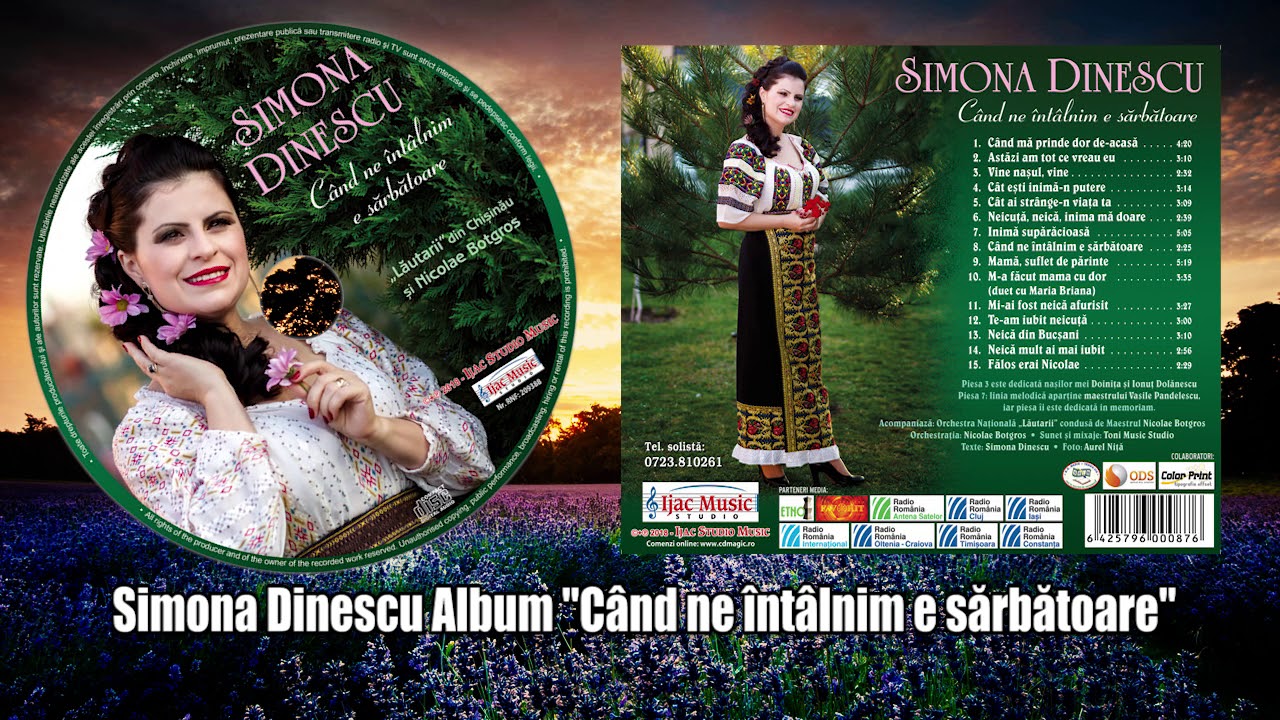 Simona Dinescu - Când ne întâlnim e sărbătoare - cate o strofa din fiecare