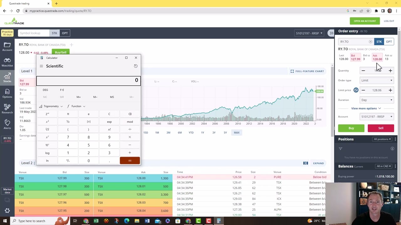 How to Practice Investing with Questrade's Practice Account