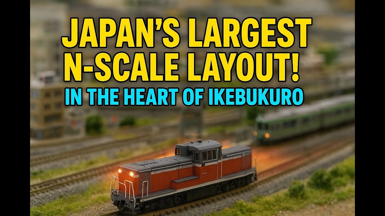 Inside Japan’s Largest N-Scale Rental Layout!