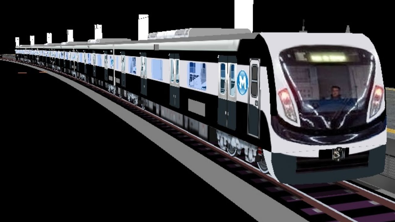 [Hmmsim 2 CPTM] Metrô Rio. Linha 1, Uruguai X Catete. CNR 4000.
