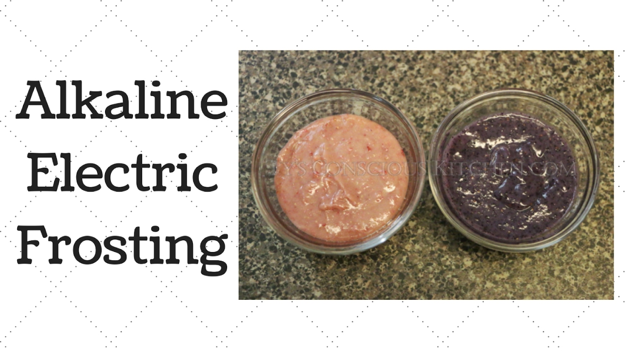 Frosting Dr. Sebi Alkaline Electric Recipe