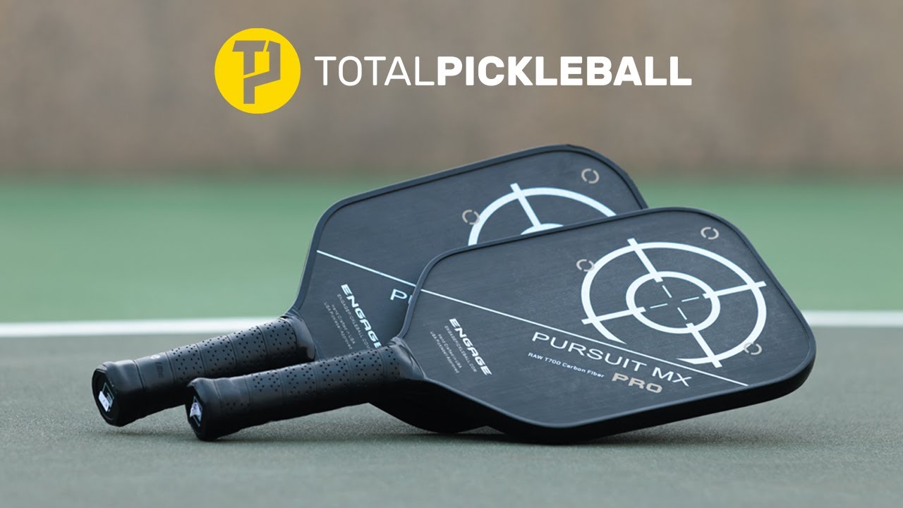 Engage Pursuit Pro MX & MX 6.0 Pickleball Paddle Review (loaded with new technology!)