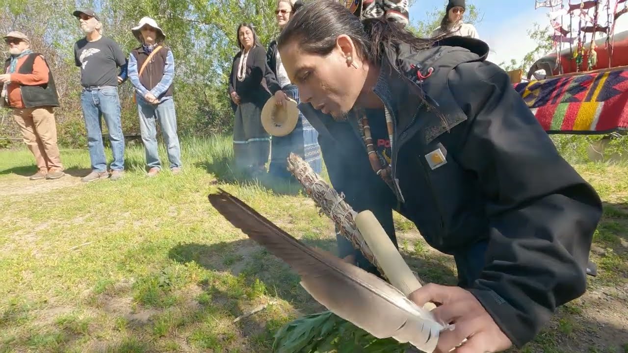 Salmon Blessing Ceremony - Coast Miwok Tribe of Marin County, CA
