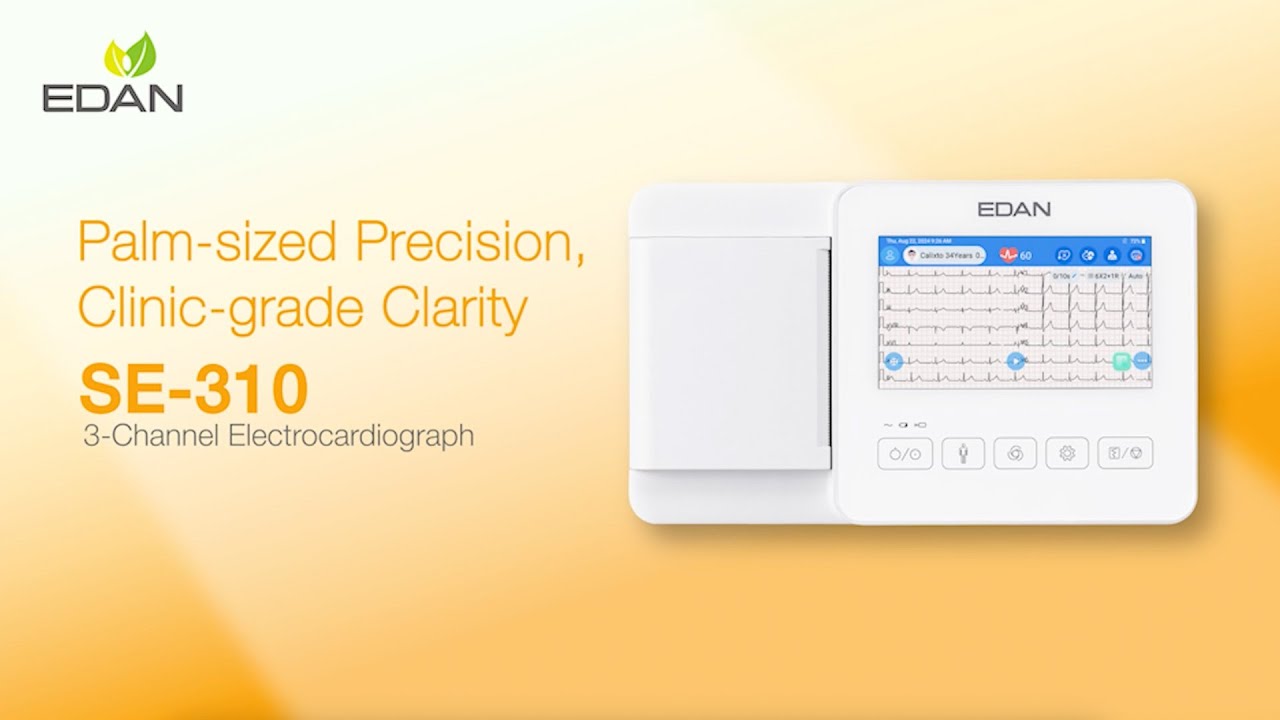 EDAN SE-310 Electrocardiograph | Key Feature Demonstration
