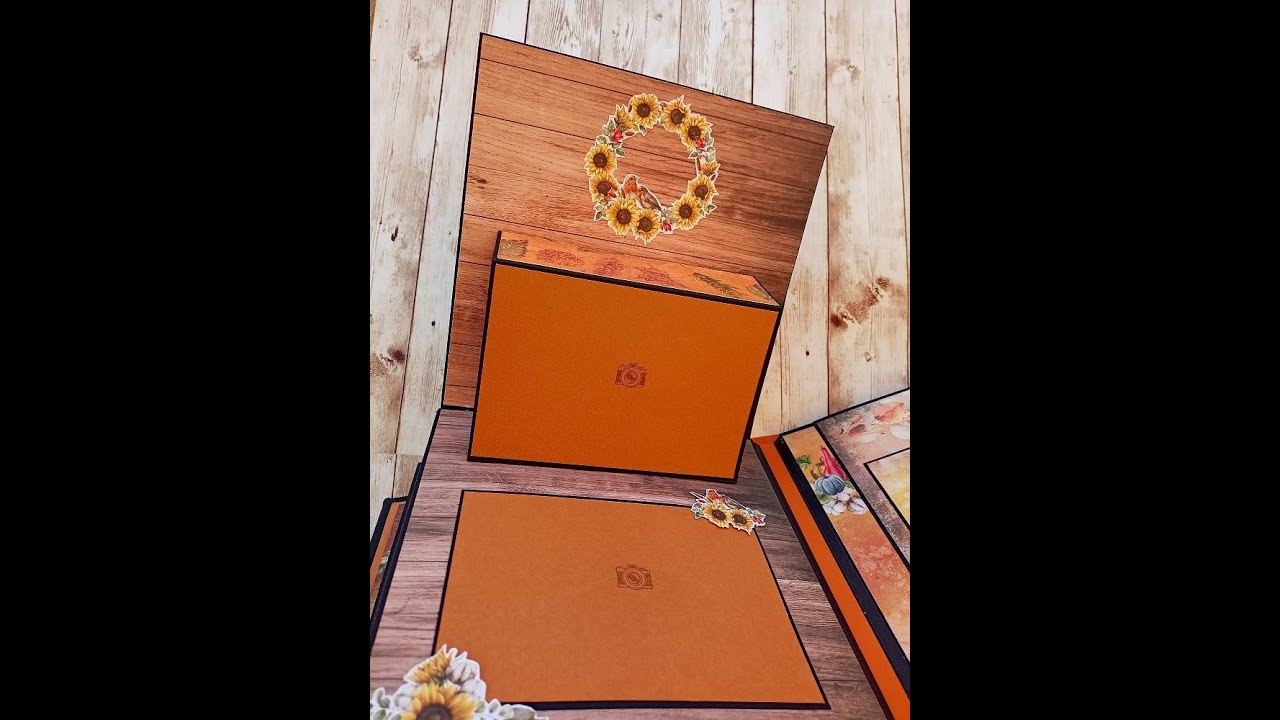 TUTO 3/6 : Album N°56 Autumn Moods