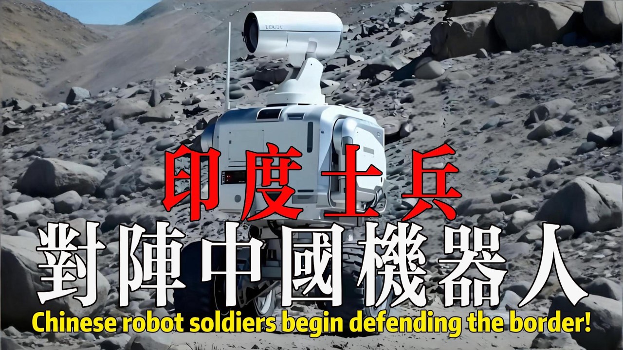印度，被中國機器人士兵整破防了！2021年，中國被逼無奈，成為無人軍事裝備超級強國！Chinese robot soldiers begin defending the border!