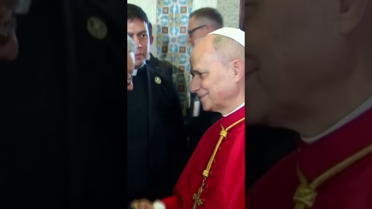 WATCH: Pope Leo Received with Military Honors in Algiers After Trump Attack | DRM News | AC1C