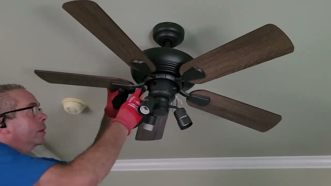 Ceiling Fan Replacement -  Step-by-Step DIY Guide | Handy KC