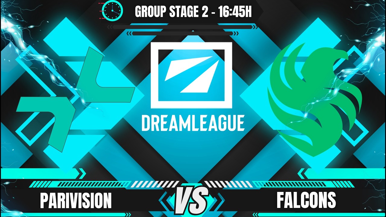 [PT-BR] PARIVISION X FALCONS - DREAMLEAGUE 28 - GRUPOS 2 - @LEON