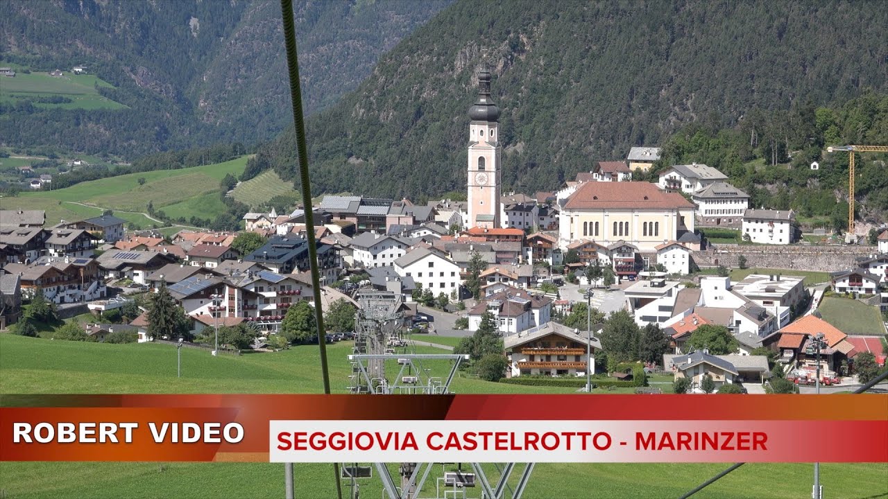 Seggiovia da Castelrotto all'Alpe di Marinzen 2021 4K