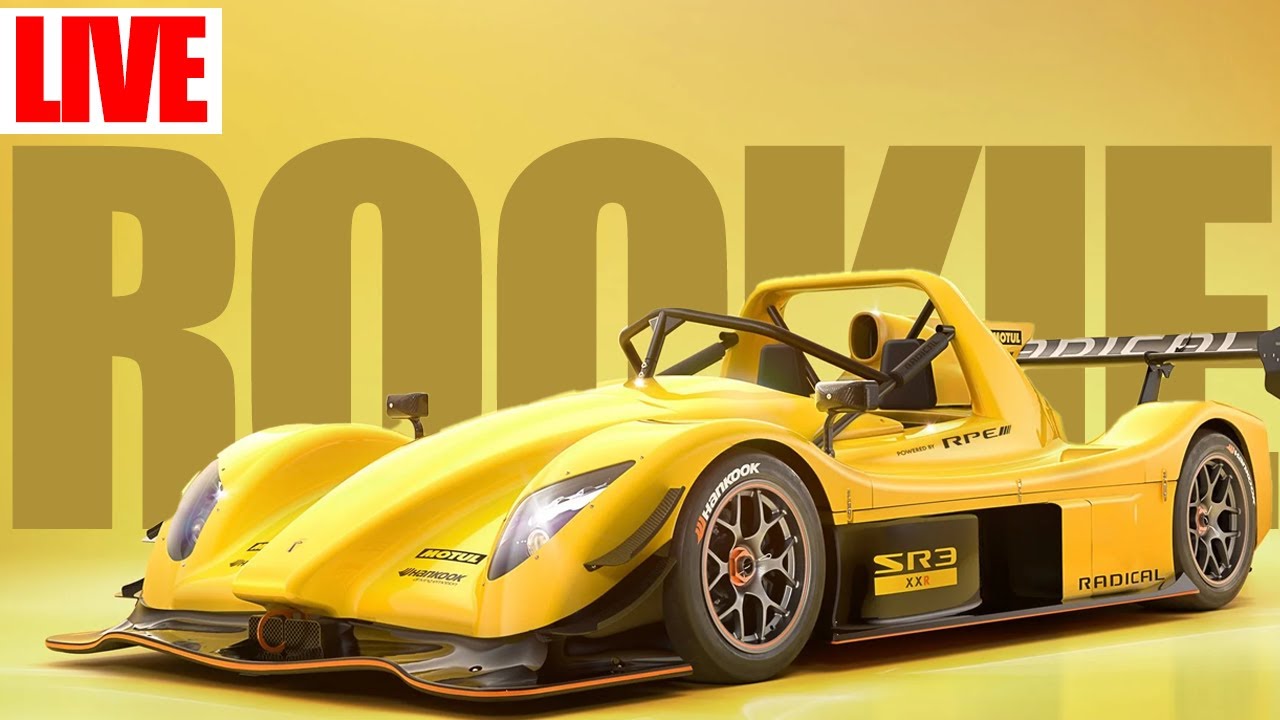 🔴Rookie Race Nerves 😬 | My First Live Sim Race in Radical RS3 @ Bikernieki