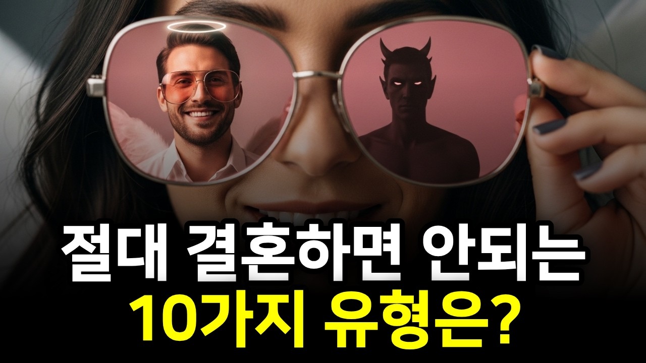 지금 만나는 사람에게 이 특징이 보인다면, 당신의 인생 30년을 구하기 위해 당장 도망치십시오