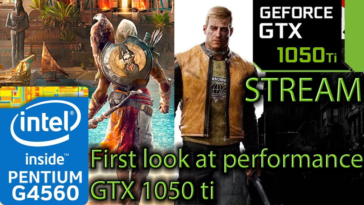 AC Origins and Wolfenstein 2 - GTX 1050 ti - G4560 Benchmark - Finding the biggest performance hit