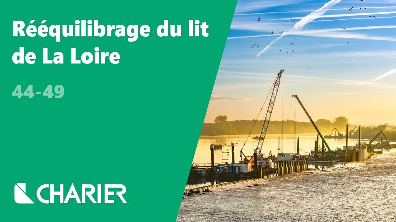 Rééquilibrage du lit de la Loire - création d'un duis