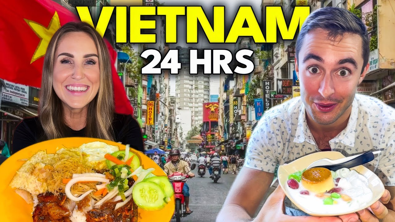 24 Hours Eating Street Food in Vietnam 🇻🇳 (Unreal Prices)
