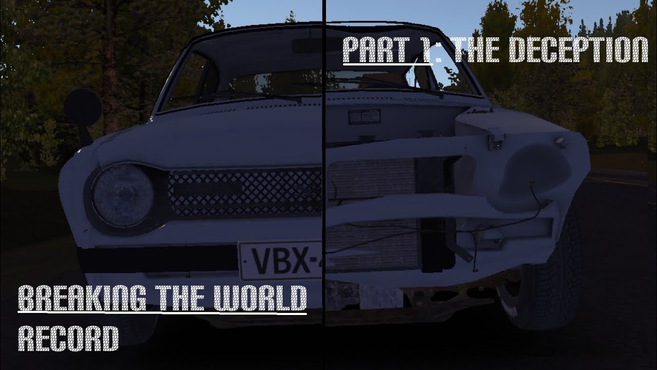 BREAKING THE WORLD RECORD: Part 1: The Deception