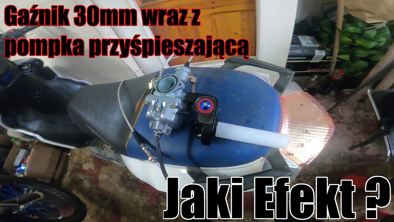 Wymiana gaźnika w Mikilonie MZK 250