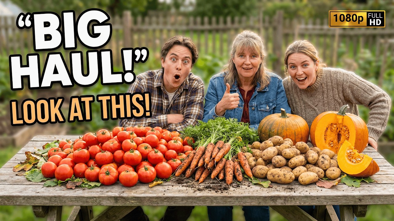 Life in the countryside garden – This is a great way to harvest tomatoes – ASMR farm fresh