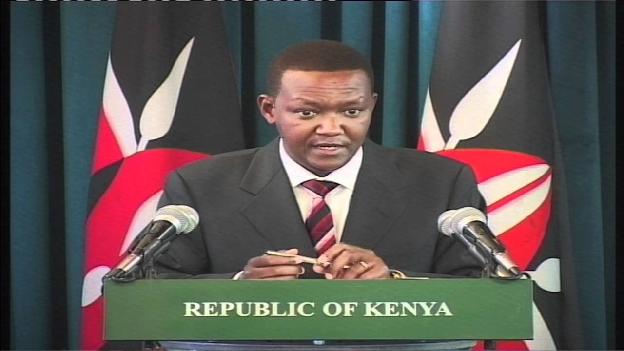 ALFRED MUTUA: GOVERNMENT CONCERNED WITH NEGATIVE POLITICAL ACTIVITIES
