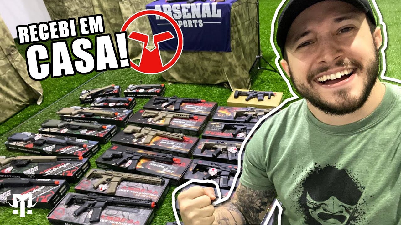 RECEBI A LINHA COMPLETA DA ARES AIRSOFT