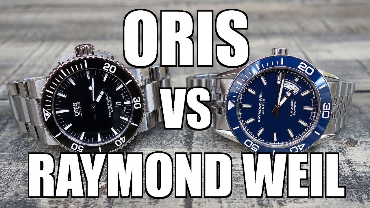 Automatic Dive Watch Duel: Oris Aquis Date vs Raymond Weil Freelancer - Perth WAtch #249