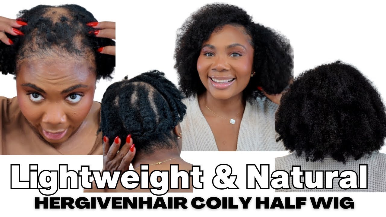Alopecia-Friendly Half Wig: Perfect for Summer