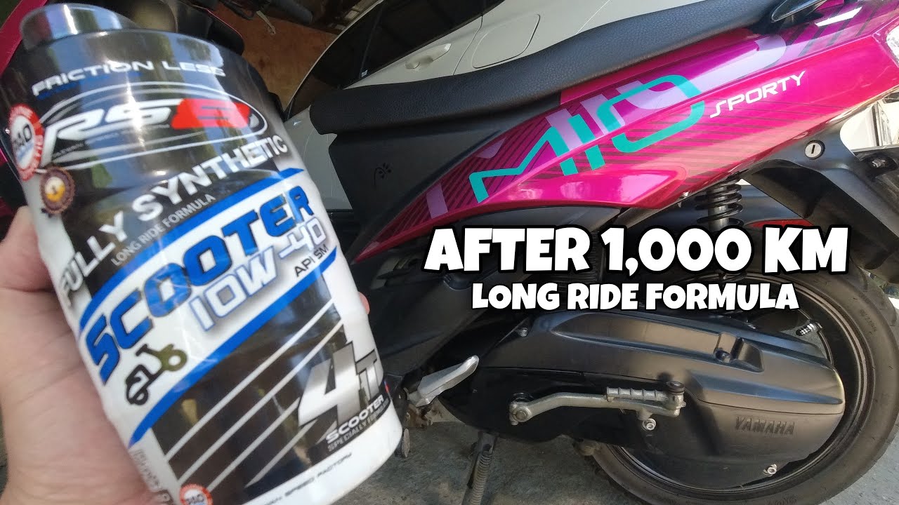 RS8 ENGINE OIL REVIEW MIO SPORTY SOULTY