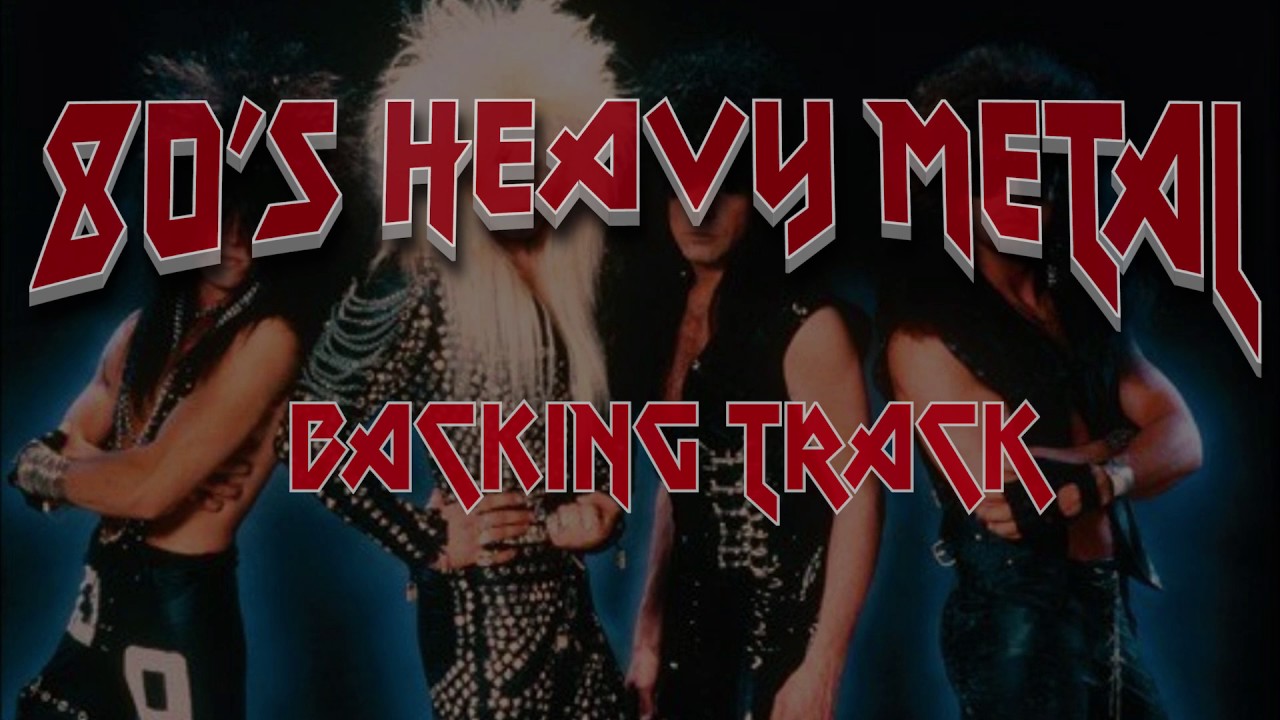 80's Heavy Metal Backing Track | E minor 150 BPM