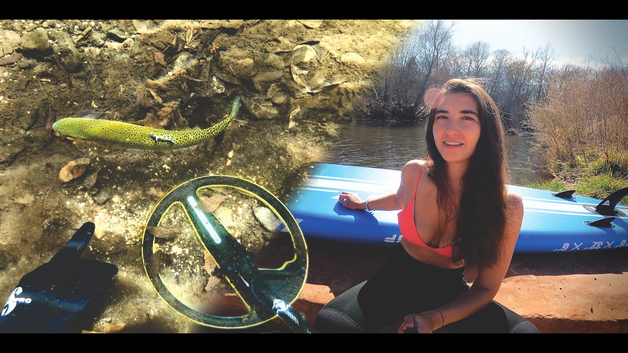 Metal Detecting a Trout filled Creek
