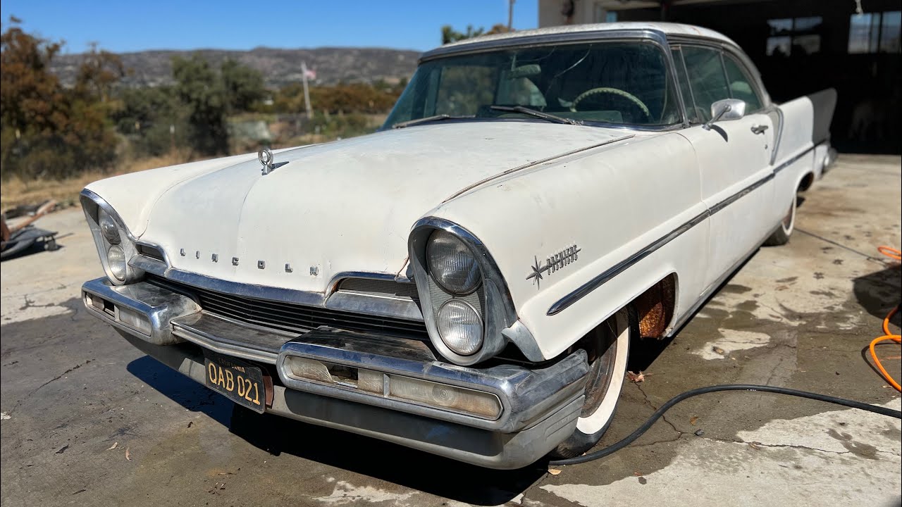 “Barn find” 1957 Lincoln Premiere interior cleanup - Can it be saved? Preservation Series Pt. 2