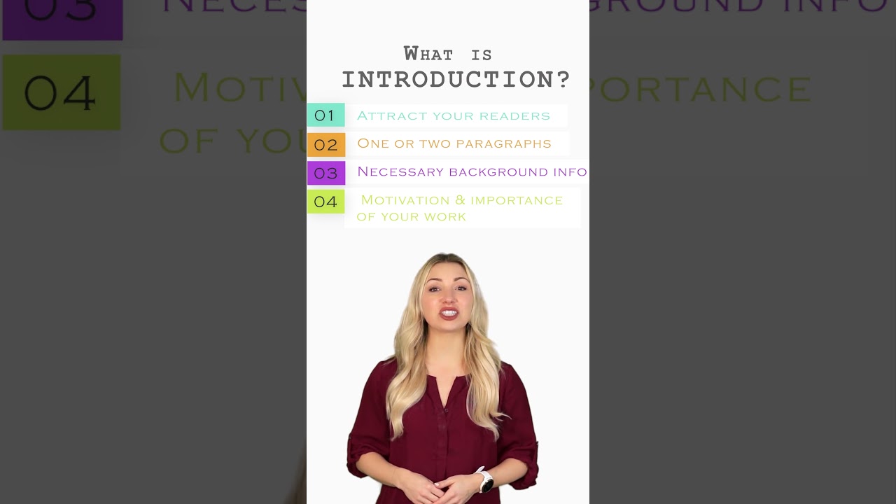 Introduction Section of a Research Paper #shorts #researchpaper #researchpublication