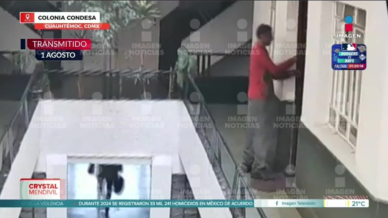 ¿Quién es el agresor que aterra a residentes de la Condesa? | Lo Mejor de Imagen Noticias