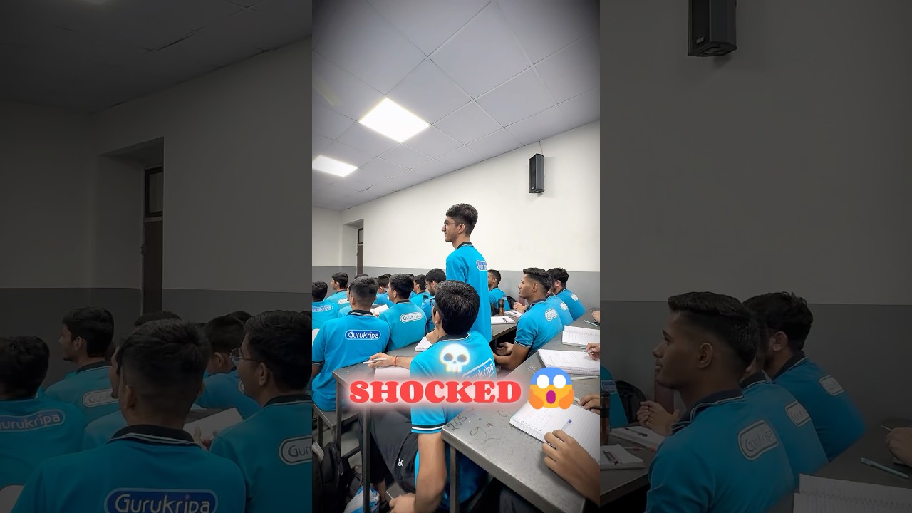 NEET AIR 1 Surprises Budania Sir in His Class | Live Raid | Emotional Reaction 😱🔥