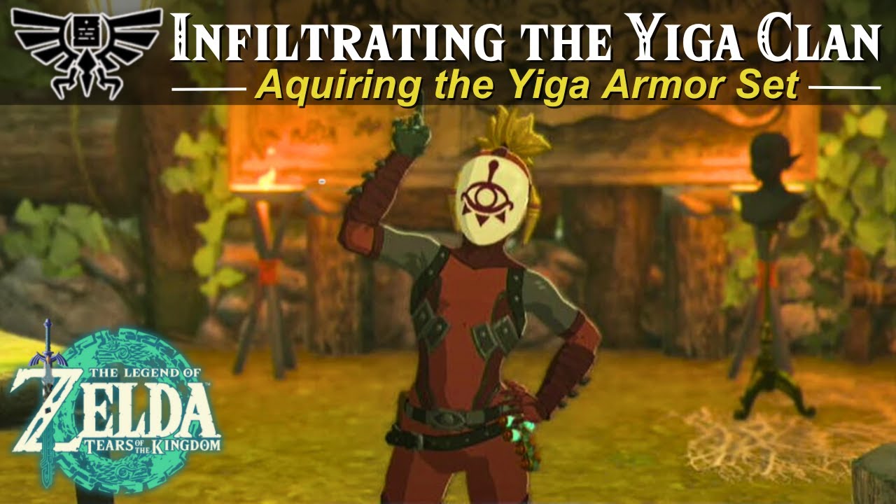 Yiga Armor Set and Infiltrating the Yiga Clan Side Adventure | Zelda, Tears of the Kingdom Guide