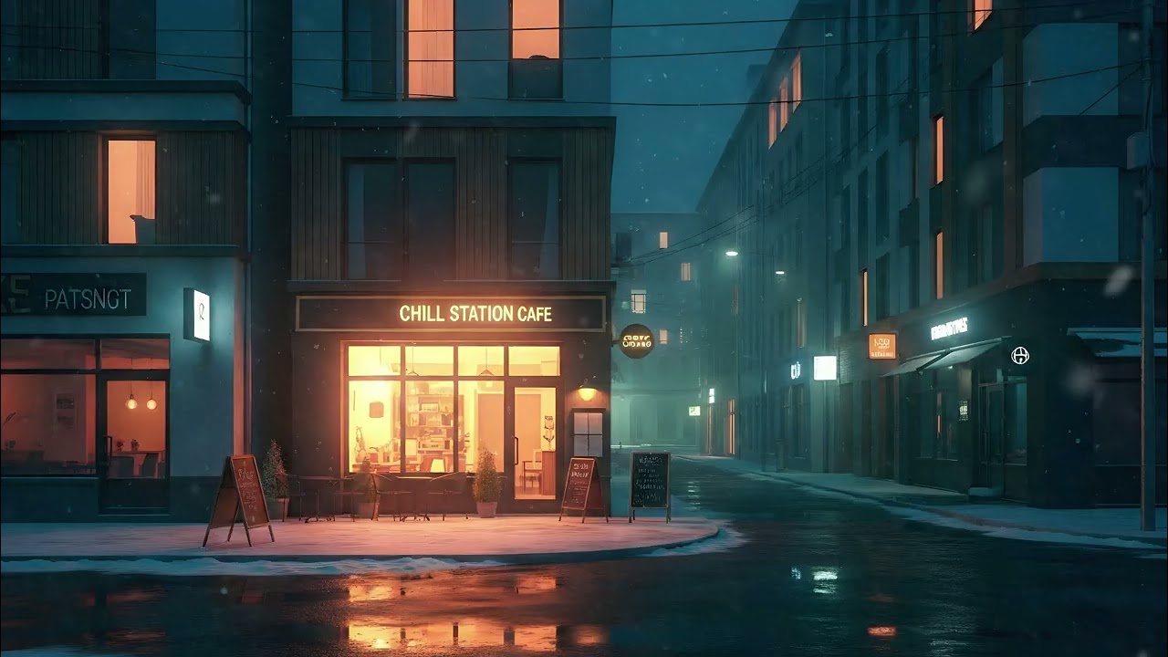 Chill Station | lofi beats to stay focused ❄️ | 1 hour winter focus & chill mix