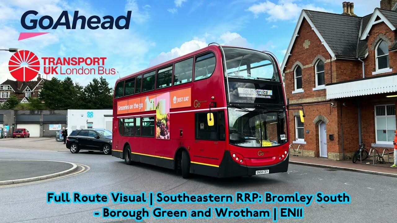 Full Route Visual - Route - Southeastern RRP - Bromley South to Borough Green & Wrotham - EN11