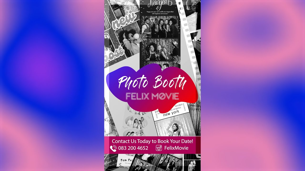 Photo Booth - DUBLIN  - FELIX MOVIE.  #party #birthday #photobooth #photoboothrental