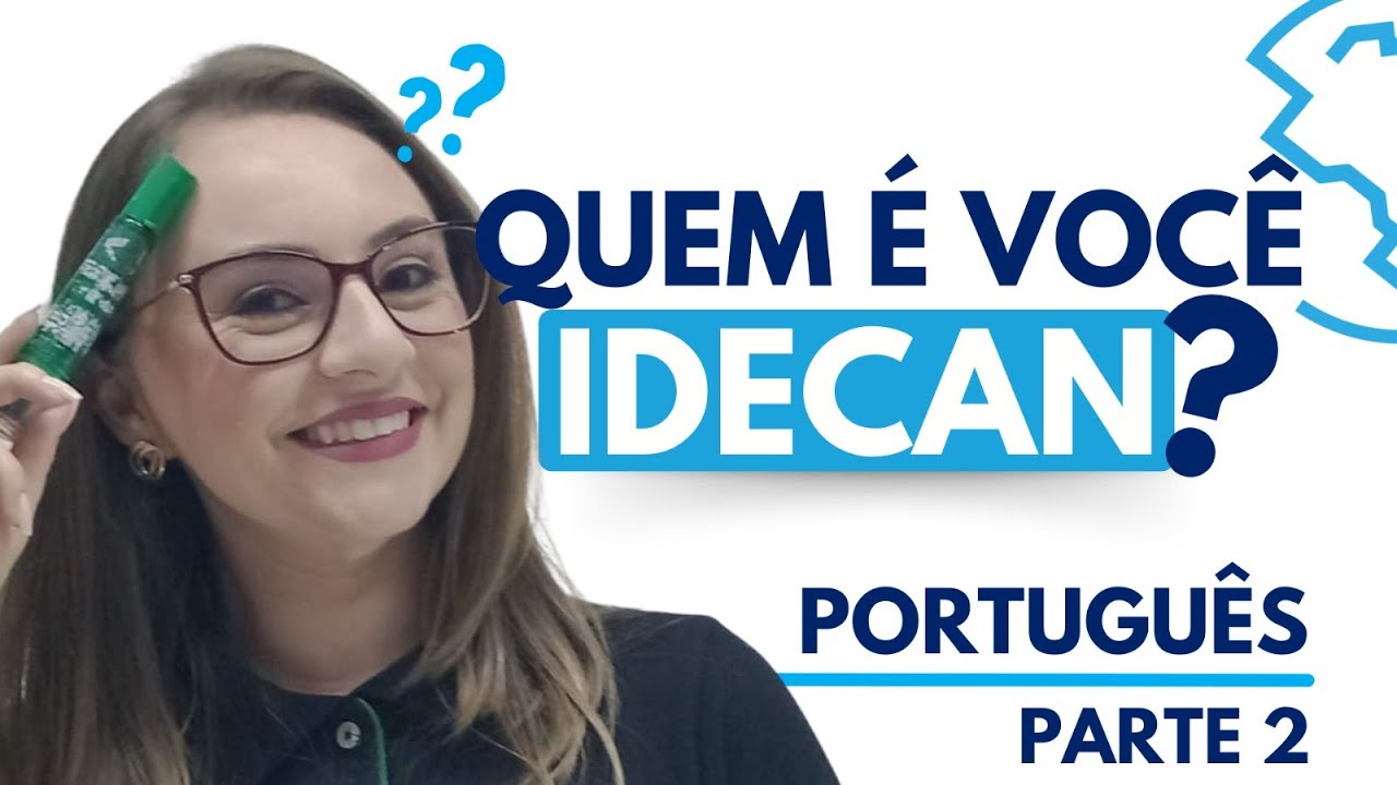 INTENSIVO BANCA IDECAN - Resolução de questões de PORTUGUÊS - PARTE II