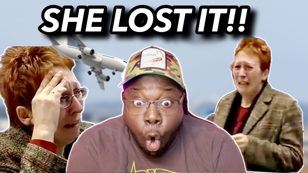 Airline Passenger Has COMPLETE MELTDOWN In Public