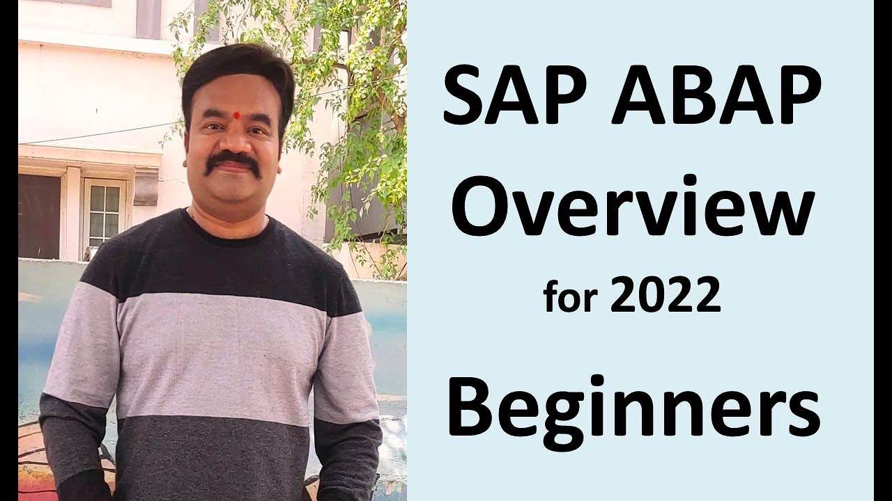 SAP ABAP Overview for Beginners 2022
